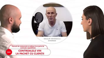 Patronii de restaurante se plâng că au parte de controale nejustificate. Mugur Mihăescu: „Dați oamenilor ce ați promis”