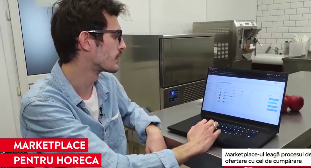 Platforma care vine în ajutorul industriei HoReCa.  Procesul de ofertare este legat cu cel de cumpărare într-o singură aplicație