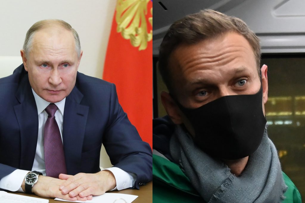 Vladimir Putin, Aleksei Navalnîi