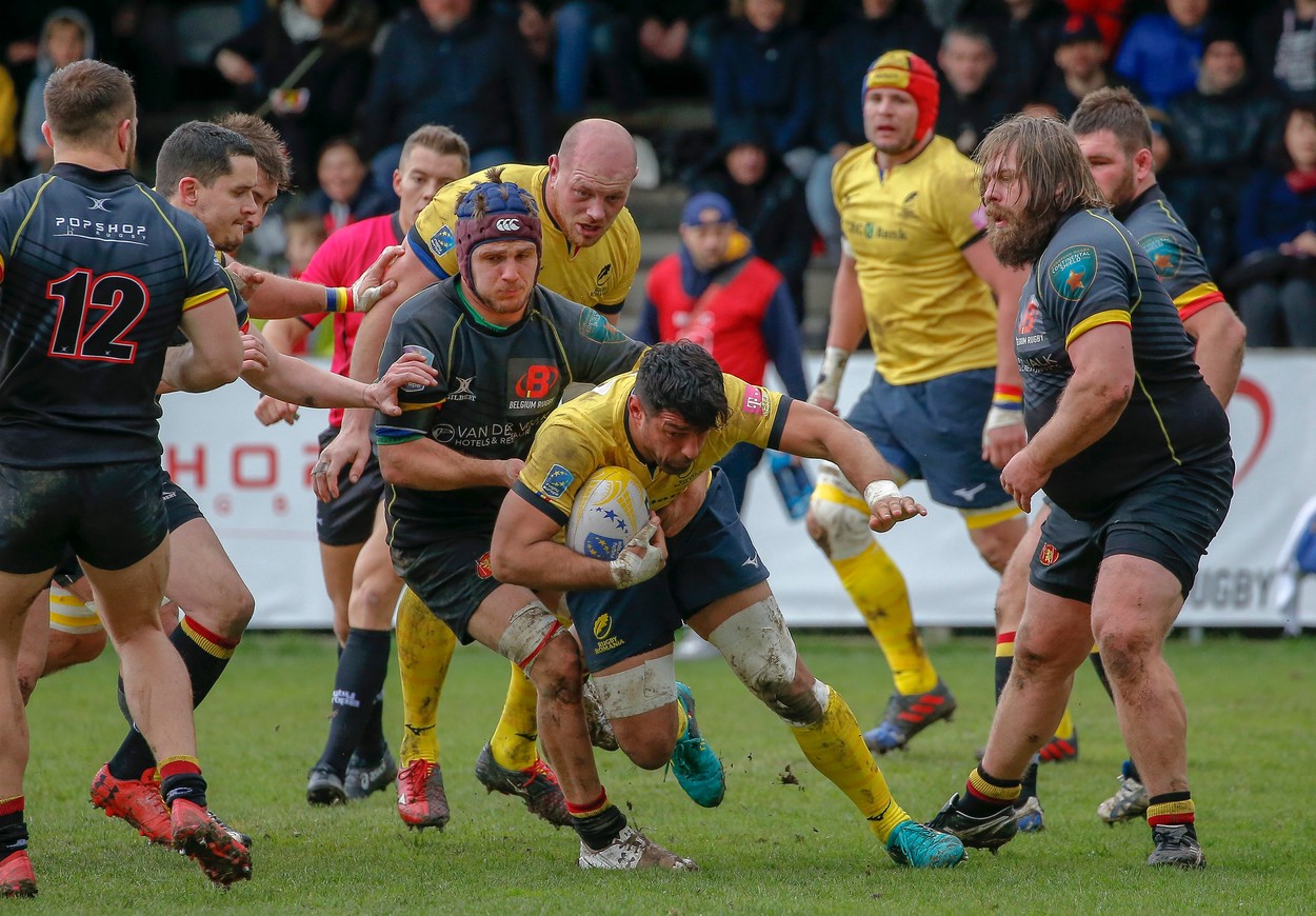 Partida „Stejarilor” cu Belgia, suspendată. Autoritățile belgiene nu lasă echipa de rugby să călătorească în România