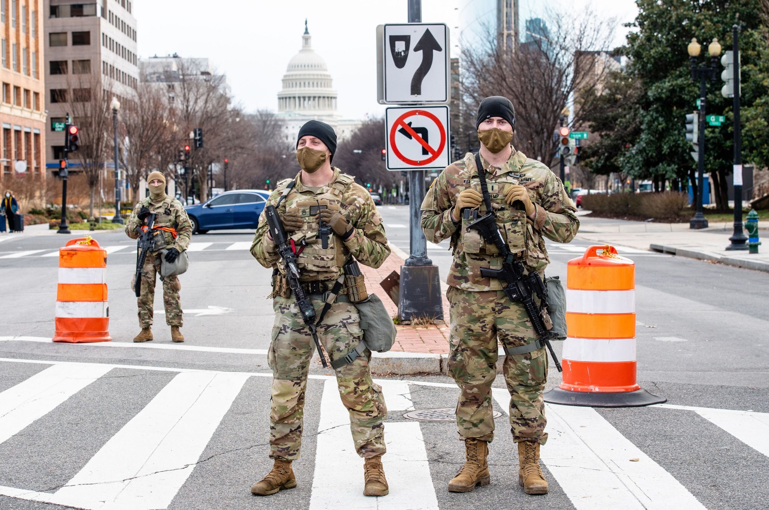SUA, în alertă înainte de ceremonia de învestire a lui Joe Biden. Mii de trupe ale Gărzii Naționale au fost trimise la Washington