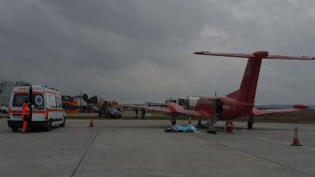 Avionul SMURD care transfera un bărbat de 51 de ani cu arsuri  grave în Belgia, întors din drum. Ce s-a întâmplat
