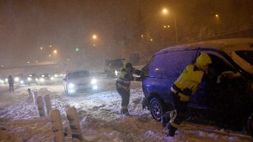 „Filomenia” închide școlile în Spania. Ninsorile au blocat 700 de drumuri, iar trotuarele au devenit patinoare