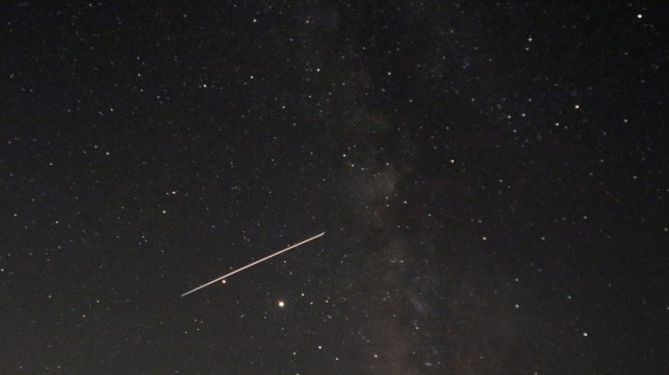 Stația Spațială Internațională va fi vizibilă în această seară cu ochiul liber din București