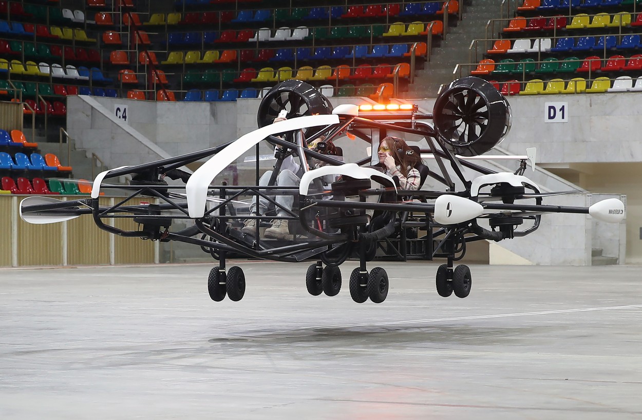 Se introduc taxiuri zburătoare la Paris. Când va fi operațional proiectul