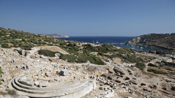 Un templu al zeiței Afrodita, vechi de 2.500 de ani, a fost descoperit de arheologi în Turcia