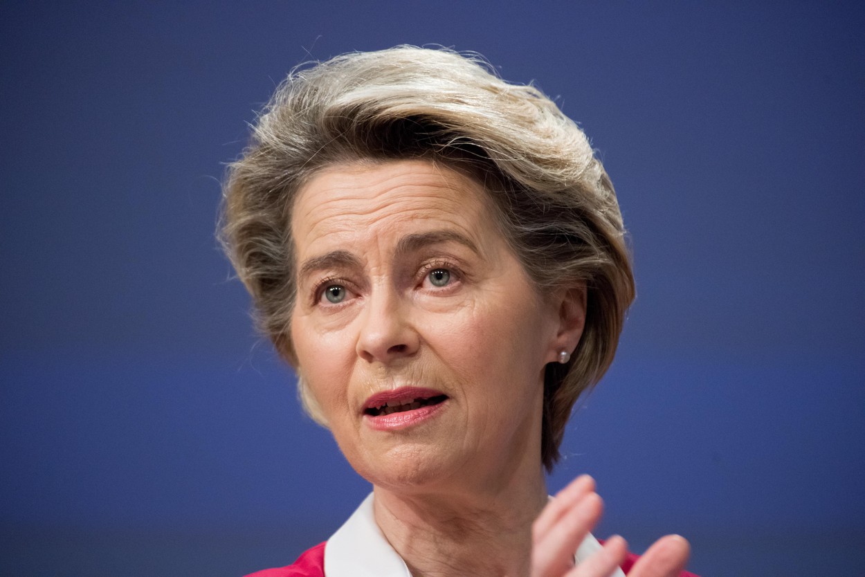 Ursula von der Leyen, președintele Comisiei Europene, s-a vaccinat anti-COVID