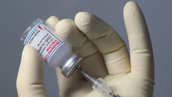 fiola de vaccin Moderna