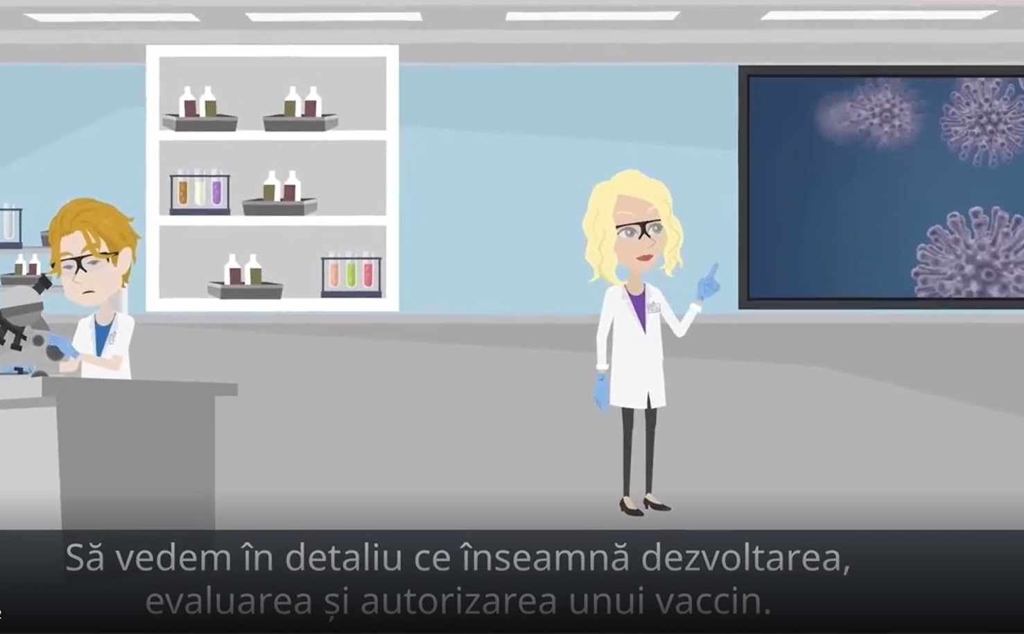 Video explicativ cu toate detaliile despre vaccinul anti-Covid, creat de Guvern pentru a combate teoriile conspirației