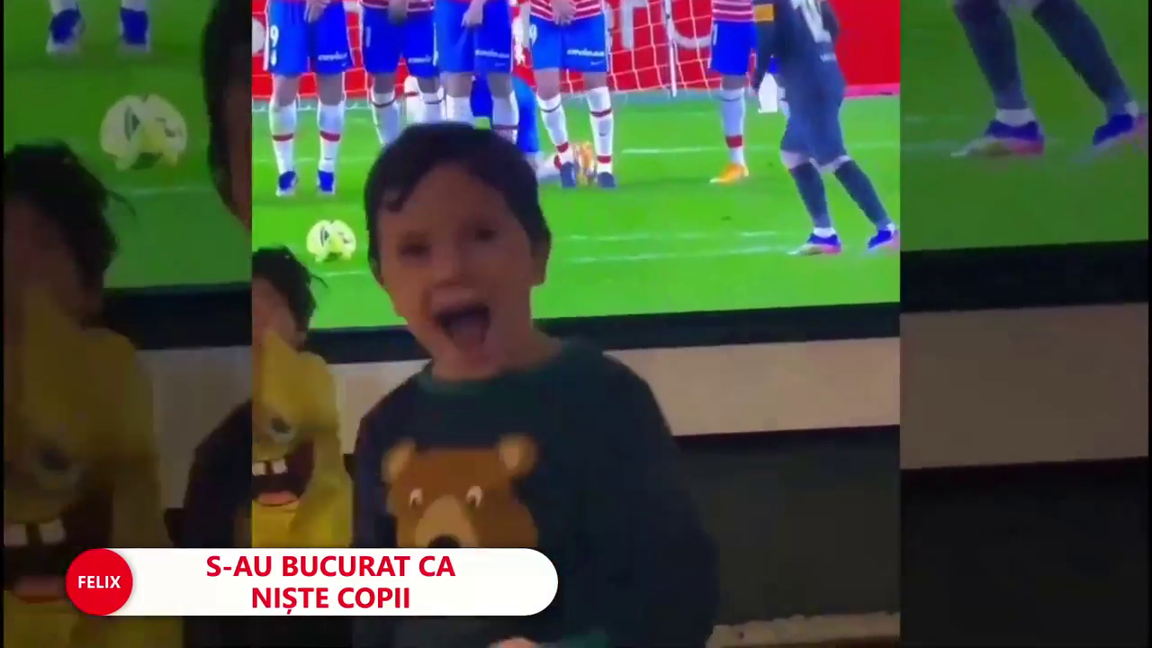 Cei mai mari fani. Cum s-au bucurat copiii lui Messi după reuşitele argentinianului