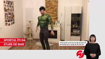 Hulk şi Superman fac flotări.  O nouă provocare de pe internet vrea să crească gradul de conştientizare asupra problemelor mintale