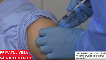 Privații, dornici să ajute campania de vaccinare: „Am putea distribui vaccinul oriunde pe teritoriul României”