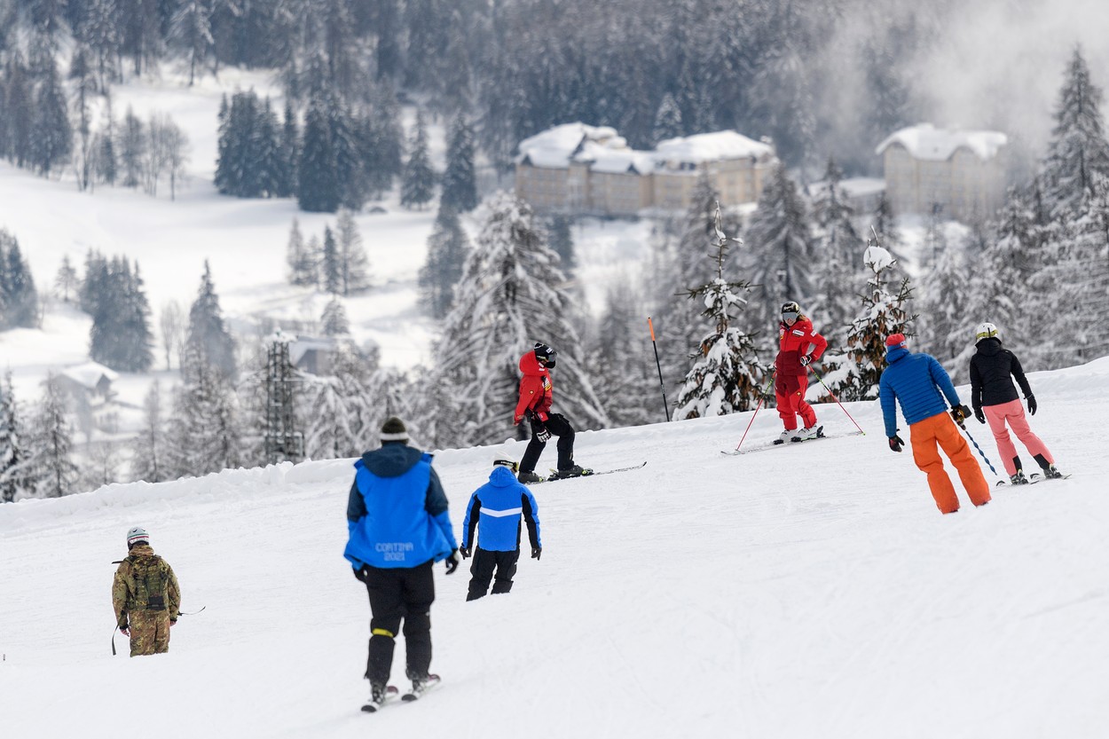Pârtiile de schi din Italia rămân închise, din cauza cazurilor de Covid