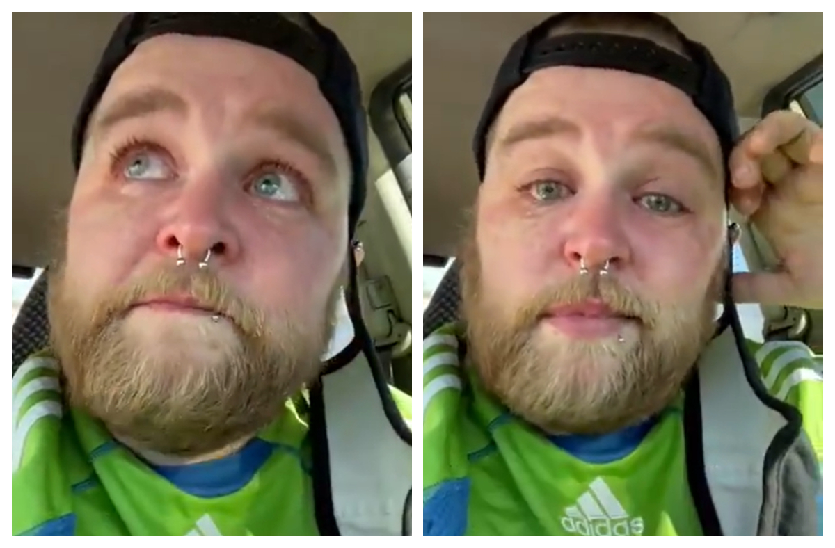 Un bărbat care livrează mâncare imploră clienţii să îi lase bacşiş: „Voi rămâne fără casă”. Clipul a devenit viral