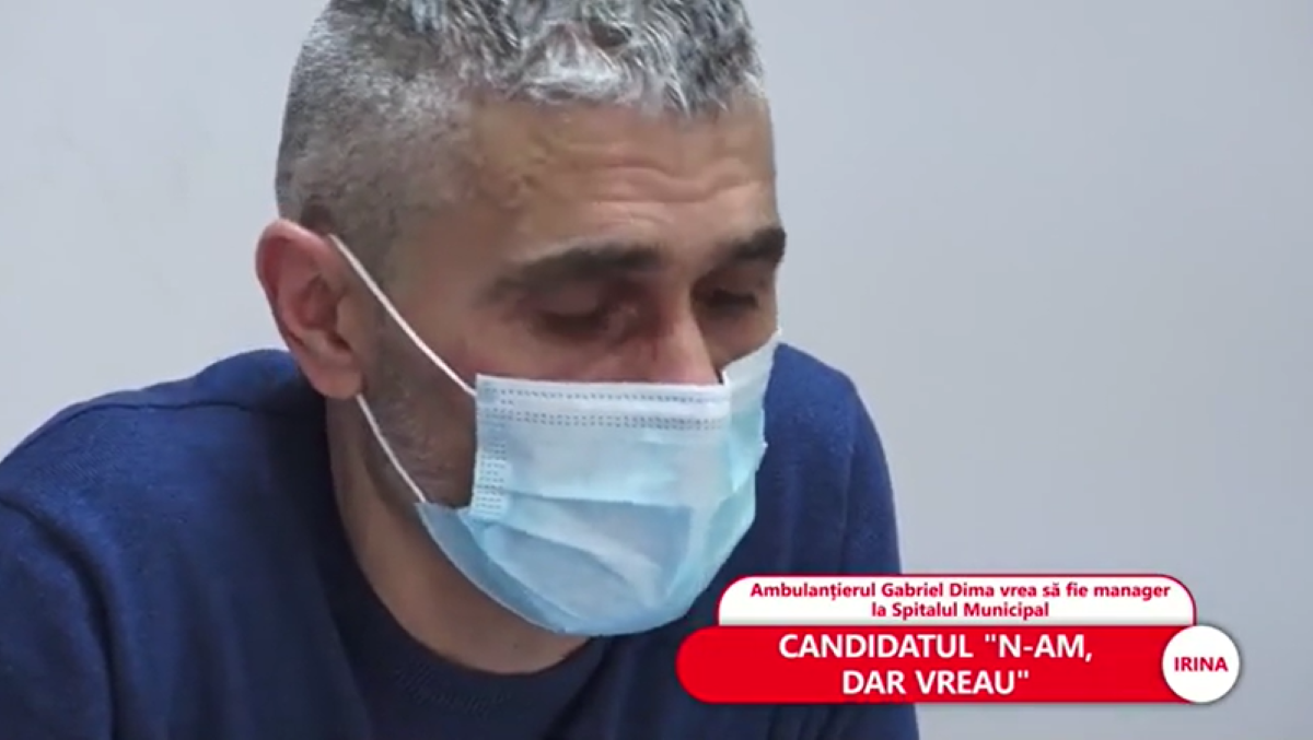 Ambulanțierul care a vrut să  devină manager de spital și a picat examenul. A fost singurul candidat