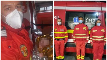 O fetiță s-a născut în autospeciala SMURD. Salvator: „A fost cea mai intensă senzație pe care am trăit-o”
