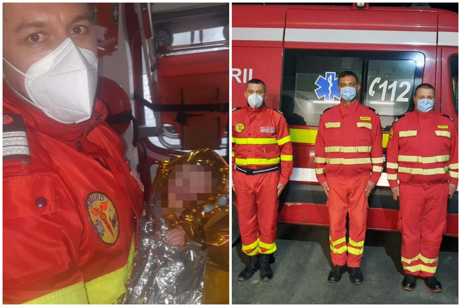 O fetiță s-a născut în autospeciala SMURD. Salvator: „A fost cea mai intensă senzație pe care am trăit-o”