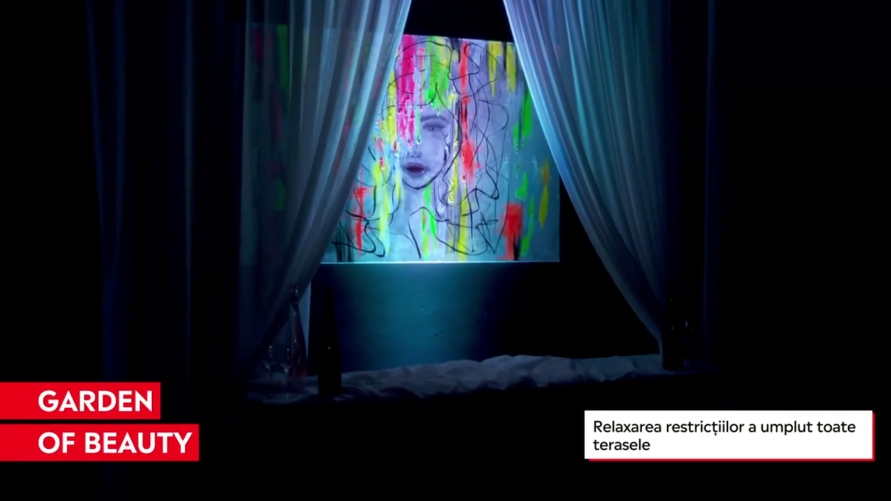 Se deschide cea de-a doua expoziție Mecena.art. Relaxarea restricțiilor a umplut toate terasele