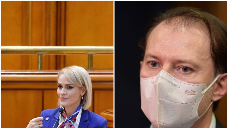 Reacția acidă a Gabrielei Firea, după ce premierul Cîțu a spus că nu vor mai fi mărite alocațiile: „O rușine!“