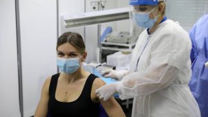Simona Halep vaccin