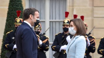 Maia Sandu, primul președinte moldovean primit la Elysee în 24 de ani. Cum a decurs întâlnirea cu Emmanuel Macron