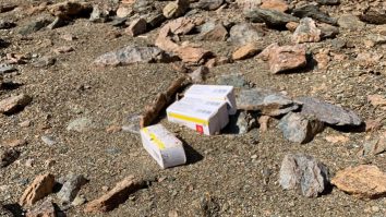 FOTO ȘI VIDEO. Zeci de cutii cu medicamente expirate, găsite într-un lac din Cluj