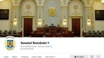 Pagina de Facebook a Senatului a reapărut după 3 ani de absență. Prima postare și reacțiile apărute