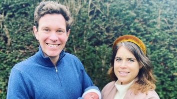 Prima fotografie cu bebelușul prințesei Eugenie, nepoata reginei Elisabeta. Ce nume i-a pus, în semn de omagiu pentru prințul Philip. FOTO