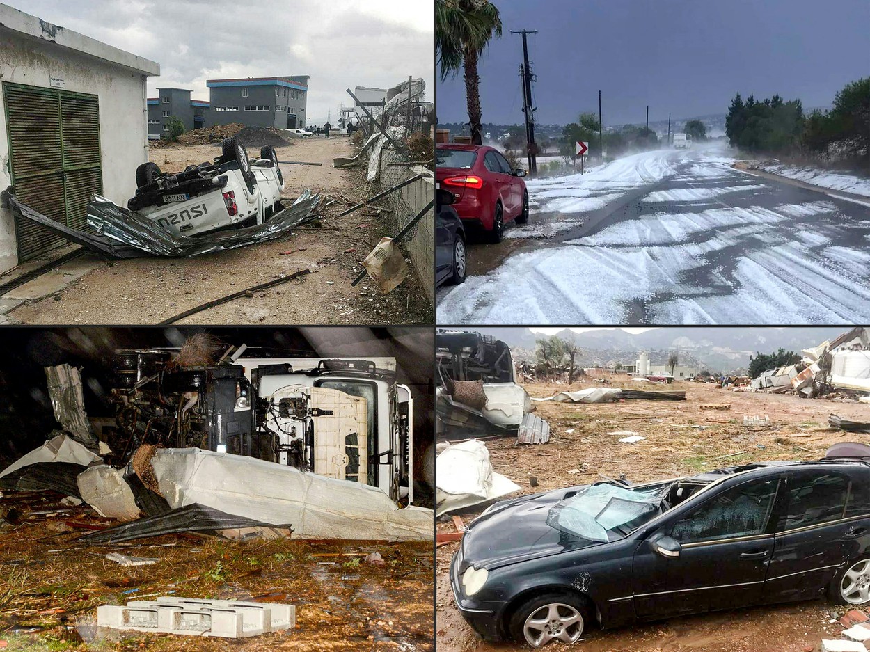 VIDEO. O tornadă a făcut prăpăd în Turcia: 16 muncitori au fost răniți, după ce o macara a fost răsturnată de vânt