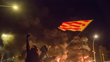 A patra noapte de proteste violente în Spania, după arestarea rapper-ului Pablo Hasel