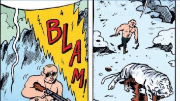 FOTO. Vladimir Putin, erou la bustul gol în benzile desenate și manga. Cum apare președintele rus