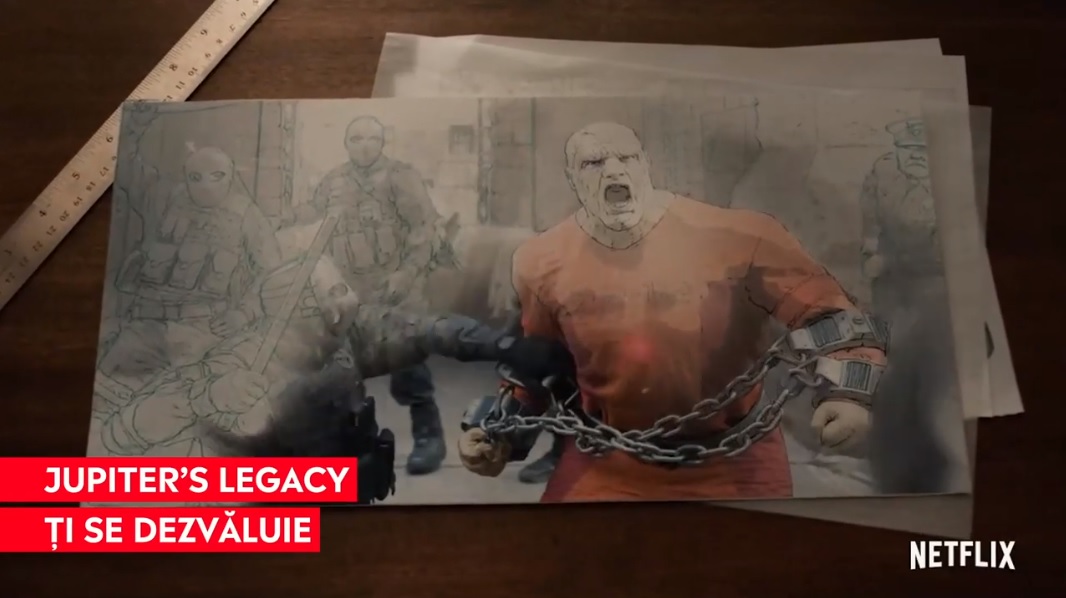 Primele imagini din seria Jupiter’s Legacy. Noua parte ilustrează supereroii din prima generaţie