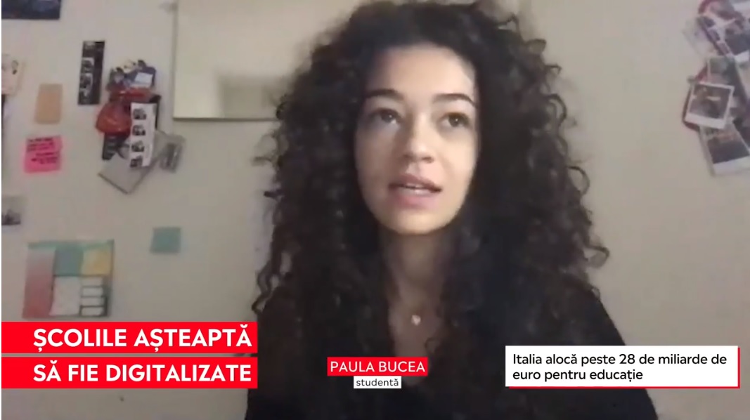 România pică examenul educației. Paula Bucea, student român în Italia: „Sistemul de învățare este vechi și rigid”