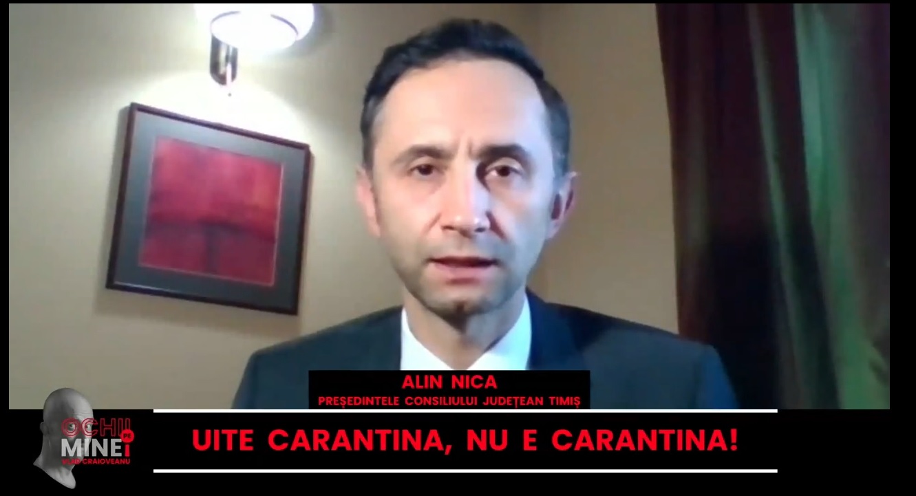 Alin Nica, președintele CJ Timiș: Protestele oamenilor sunt justificate! Rezistența la restricții a fost depășită și oamenii nu mai au răbdare!
