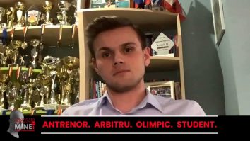 Andrei Brisc, tânărul din Zalău care a arbitrat-o pe Simona Halep: „La vârsta de 10 ani începusem să studiez anumite regulamente”