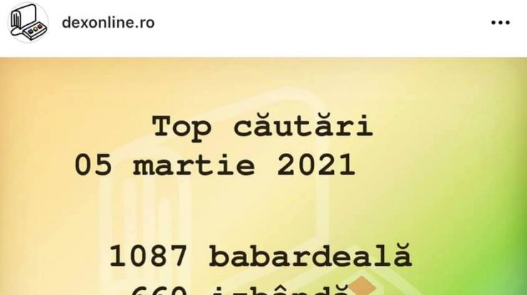 Ce înseamnă „babardeală”. Este cel mai căutat cuvânt pe Dex Online în aceste zile