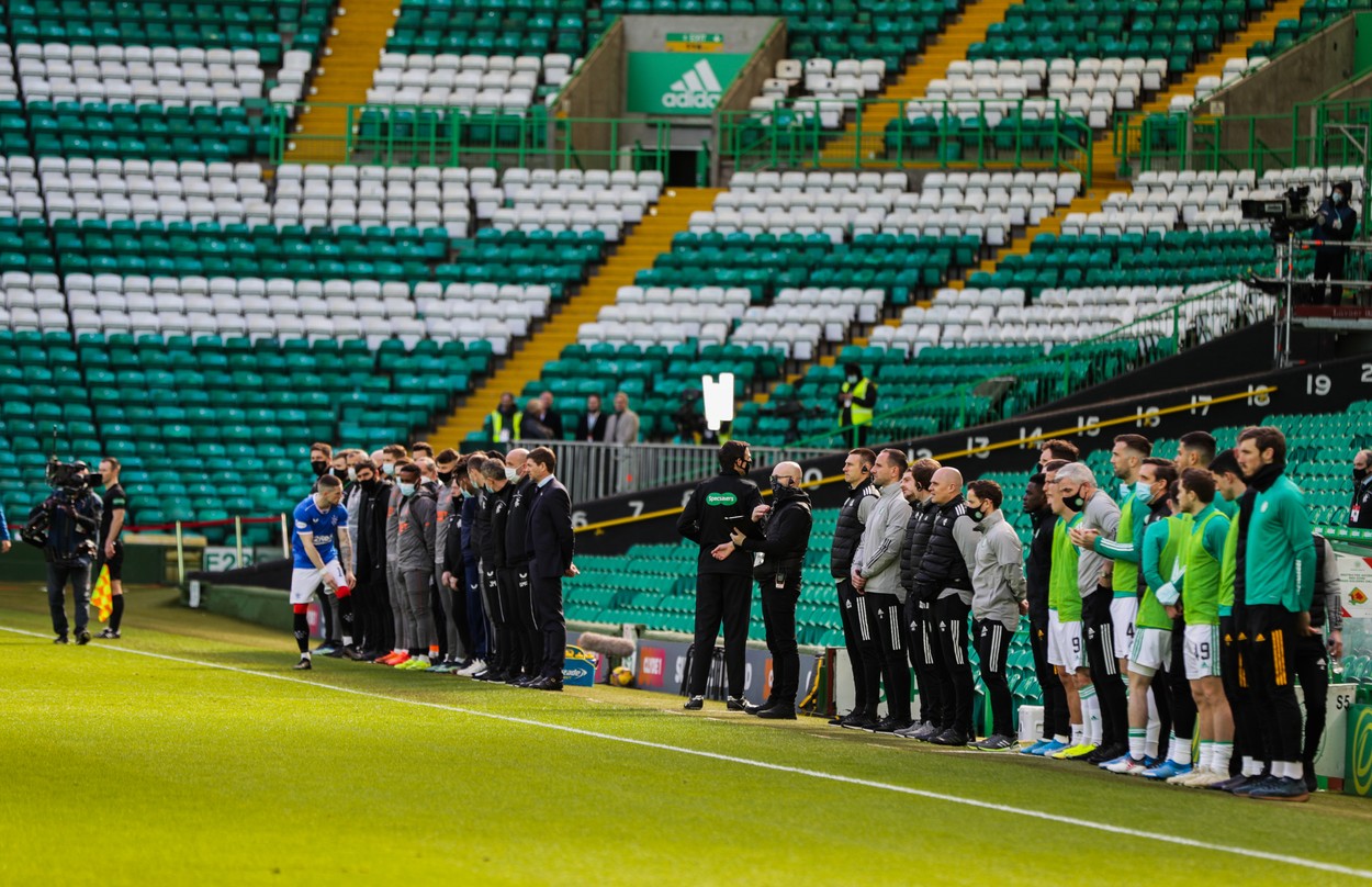 Celtic și Rangers, rivali uniți. Jucătorii ambelor echipe au refuzat să îngenuncheze în momentul dedicat mișcării  „Black Lives Matter”