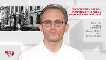 Fini sunt! Orice creștere de curs de 2-3% pe an este binevenită, chiar sănătoasă