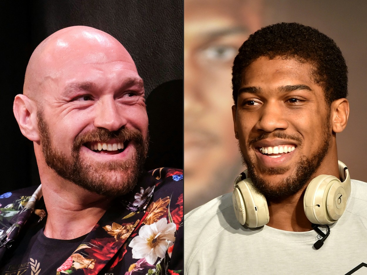 Meciul anului în Box. Tyson Fury şi Anthony Joshua vor unifica toate titlurile de la grei