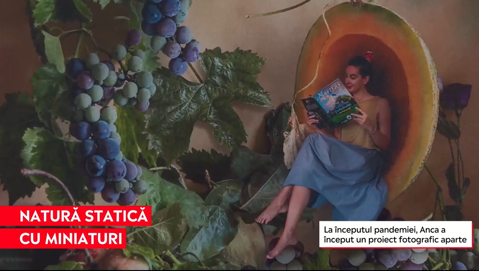 Idee de business în pandemie: Tablouri cu natură statică în care se adaugă personaje în miniatură