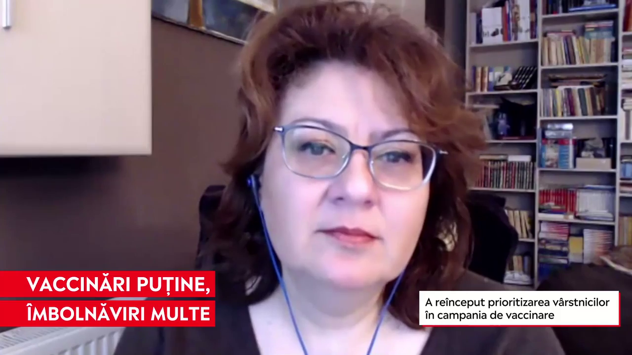 Medicul Sandra Alexiu: „Vom reuși să domolim valul patru dacă vaccinăm în acest ritm și apoi reușim să îl accentuăm”