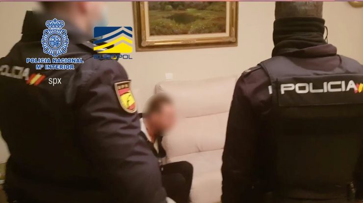 Spania Poliție Proxeneți