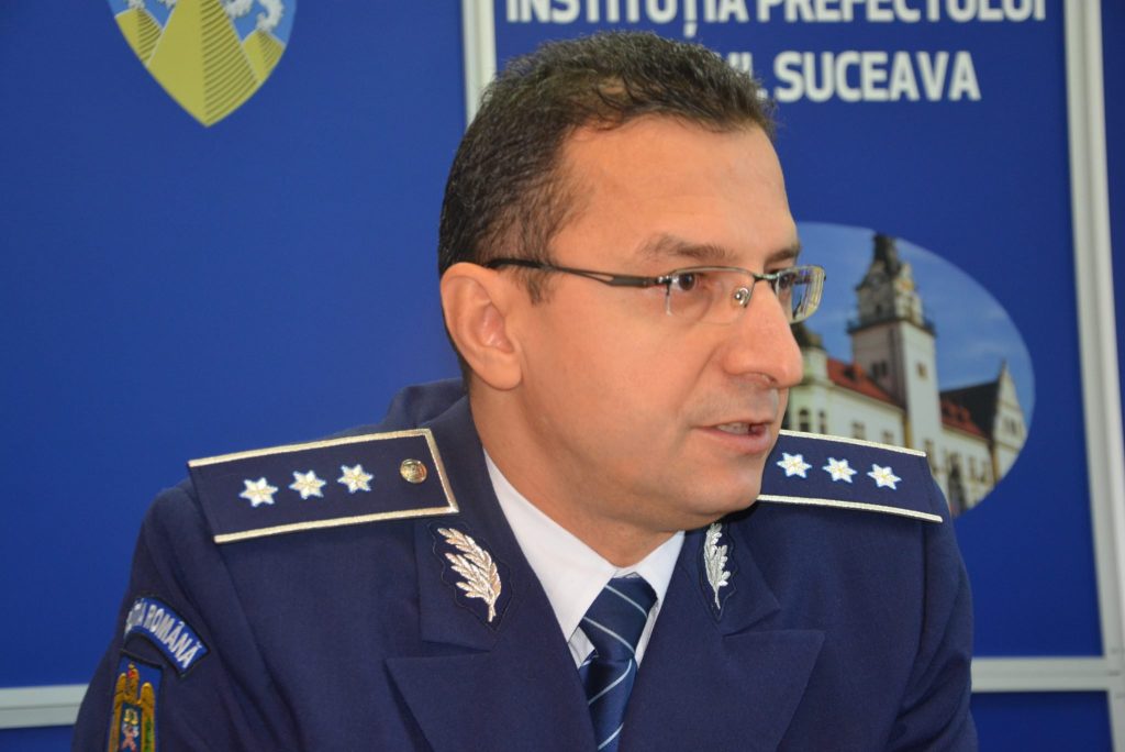 Poliția Bacău are o conducere nouă, după crima din Onești. Comisarul șef Toader Buliga a preluat șefia