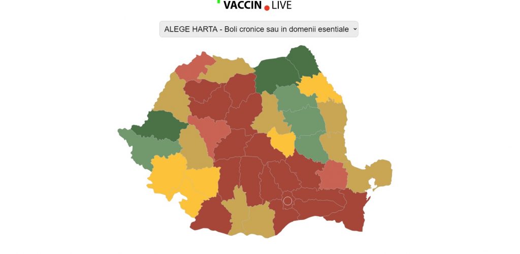 Cum poți afla ce tip de vaccin e disponibil în fiecare centru de vaccinare din România