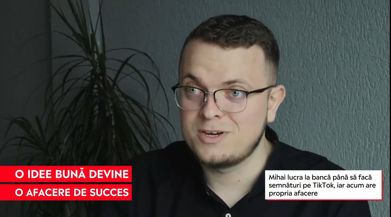 Un fost angajat la banca a devenit viral pe Tik Tok. Cum a atras peste 1 milion de urmăritori