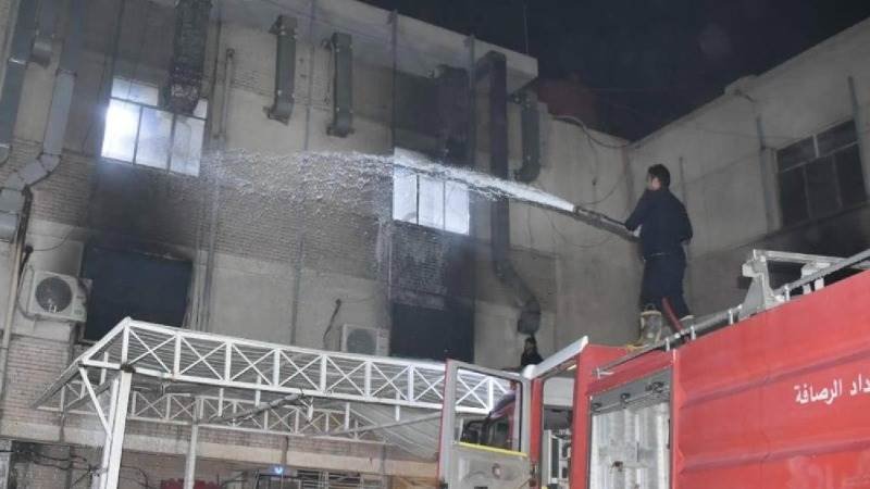 Incendiu într-un spital Covid din Irak, după explozia unui rezervor de oxigen. Bilanțul morților urcă la 82