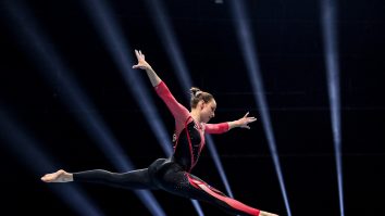 O gimnastă din Germania a sfidat regulile Campionatului European. Ce ținută a ales pentru reprezentația sa