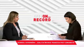 OFF/ON THE RECORD, 25 aprilie 2021, ora 20.00. Invitat: Anca Dragu, președintele Senatului, PLUS