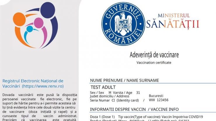 Pașii pe care trebuie să-i urmezi pentru a-ți descărca adeverința de vaccinare