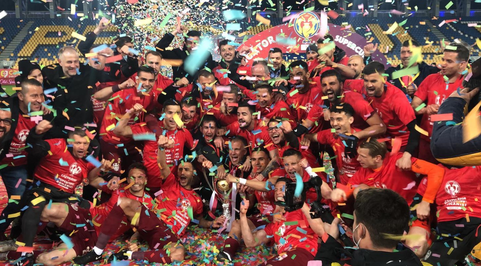 CFR Cluj a cucerit Supercupa România, după ce a învins-o pe FCSB la penalty-uri